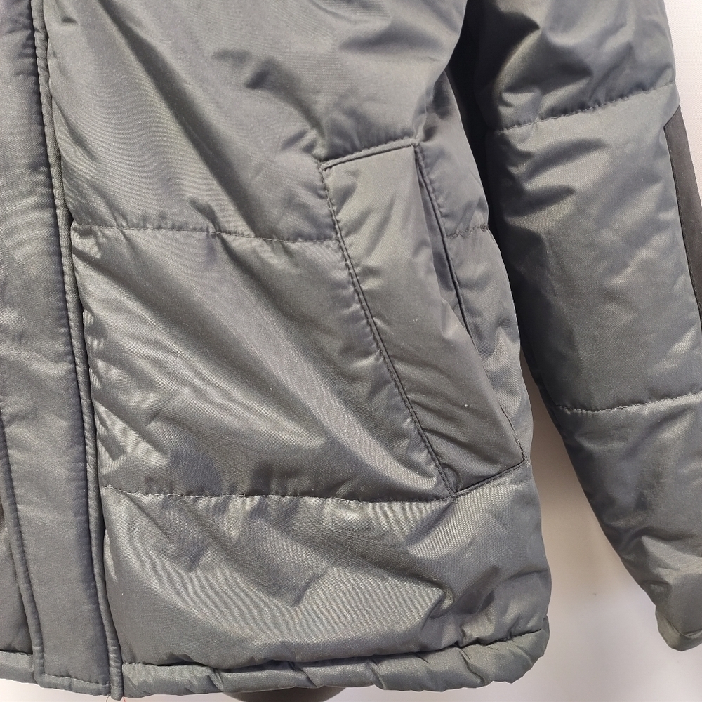 iXtreme Outfitters Hooded Charcoal Grey Oxford Parka Jacket Coat Big Boy's Sz 18 - Picture 5 of 8